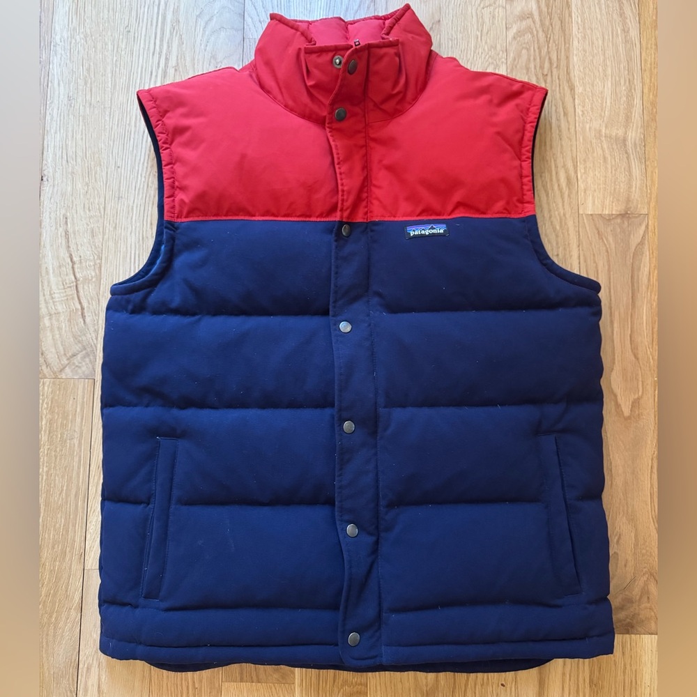 Patagonia men’s Bivy Down vest. Size L.